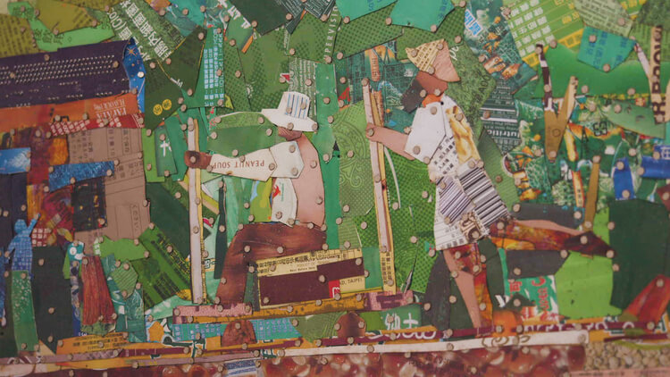 兩個工作工作畫作